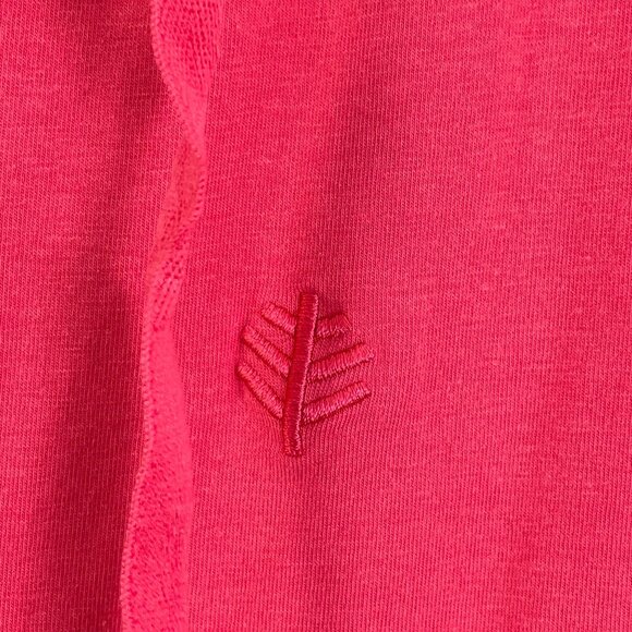 Coolibar Womens Plus XXL UPF 50+ Seaside Zip Hoodie Sun Protection Pink Jacket - Picture 6 of 8